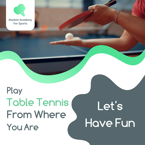 Tennis Game Social Media Post Design Template