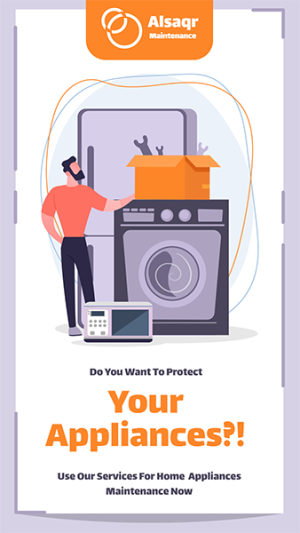 Home Appliances Repair Facebook Story Design Online