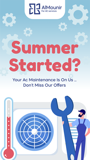 HVAC Services Instagram Story Template PSD