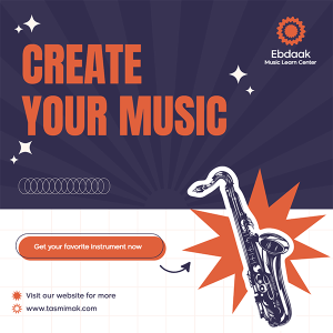  Music Learning Instagram Post Template | Music Posts