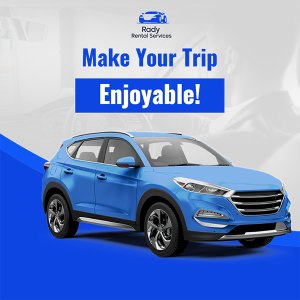 Car Rental Service Instagram Post Template