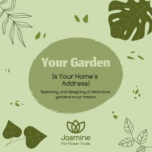 Gardening Services Facebook Post Template with Vectors