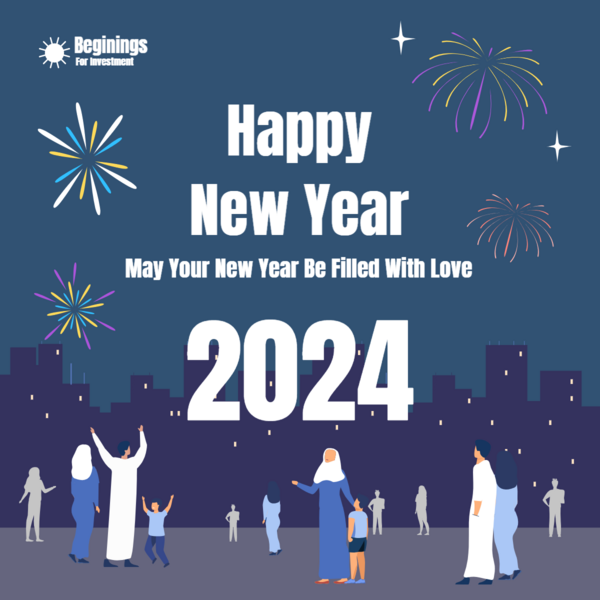 Happy New Year Post Template for Facebook and Instagram