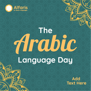 World Arabic Language Day Instagram Post Mockup