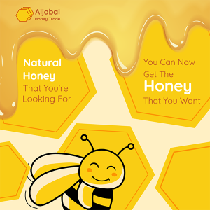 Honey Shop Instagram Post Template Editable