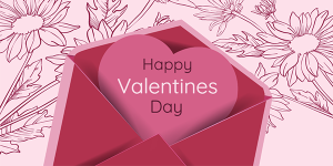 تصميم بوست تويتر تهنئة عيد الحب | قالب تغريدة تويتر عيد الحب