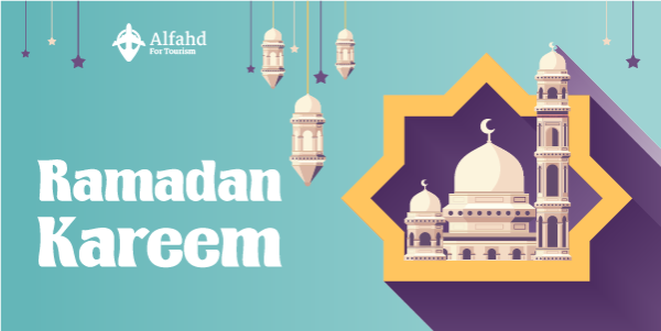 قالب منشور تويتر تهنئة رمضان كريم