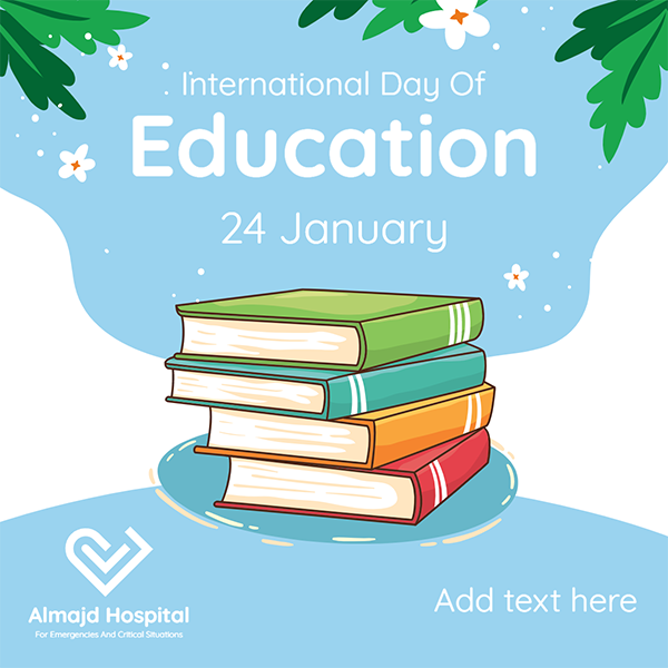 International Day of Education Template Customizable 24 Jan