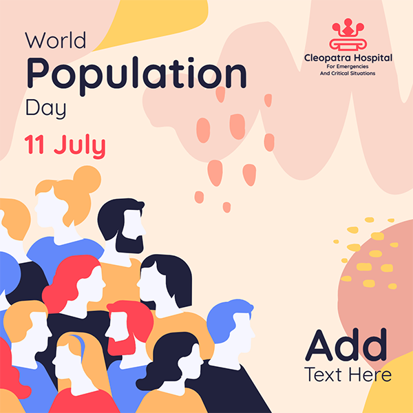 World Population Day Social Media Post Template