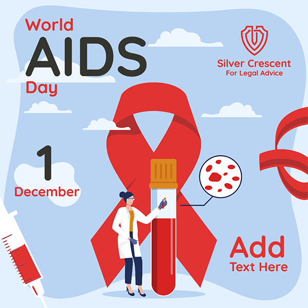 World AIDS Day Instagram Post Template Editable