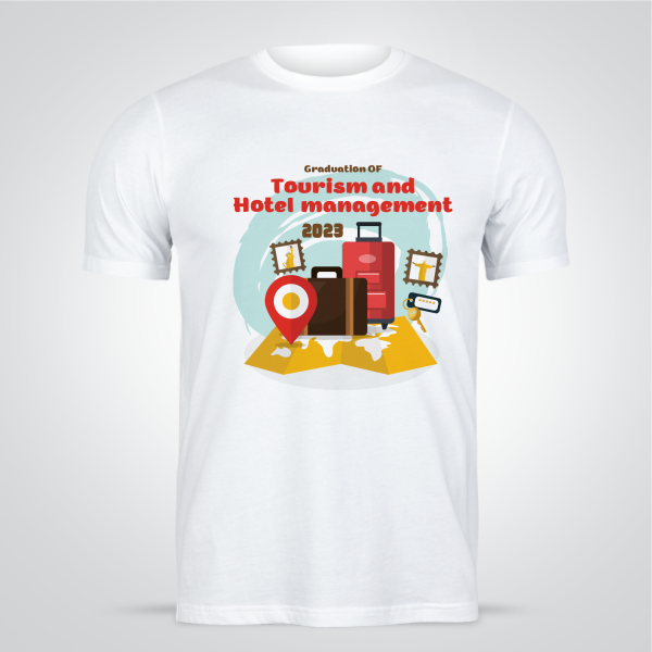 Tourism Student Graduation T-shirt Design |  Graduation Shirts