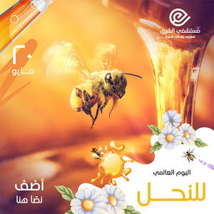 World Bee Day Social Media Template Customizable