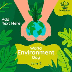 World Environment Day Facebook Post Template PSD