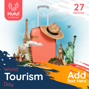 Customizable Template for World Tourism Day 27 Sep