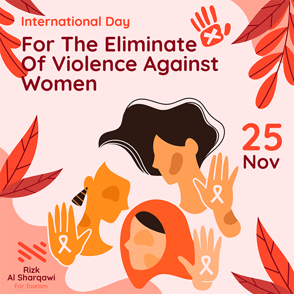 International Day Elimination Violence Against Women template