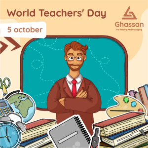 تصميم بوست سوشيال ميديا اليوم العالمي للمعلمين