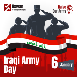 Iraqi Armed Forces Day Design | Iraqi Army Day Illustration