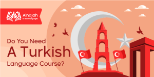 Turkish Lessons Twitter Post Template Customizable