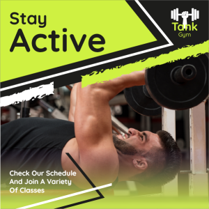 Fitness and Gym Facebook Post Design Template