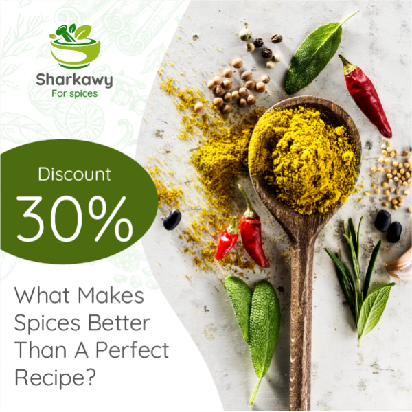 Herbs and Spices Store Instagram Post Template