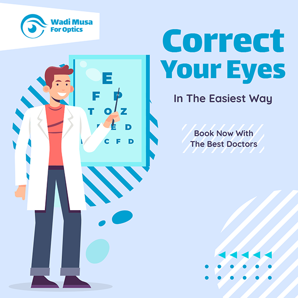 Use this Eye Clinic Facebook Post Template Editable