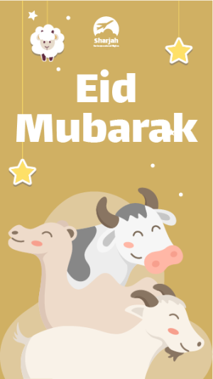Customize Eid Adha Mubarak Instagram Story Template