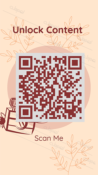 Easy to Customize Pink Professional QR Code. Start Here!