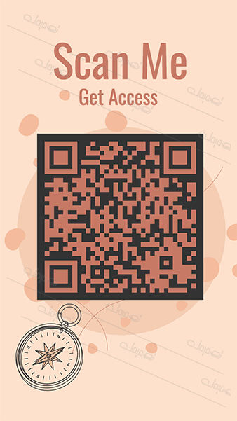 Customizable Rose Perfect QR Code. Start Designing Instantly