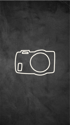 Customizable Elegant Instagram Highlight Cover Black. Get It