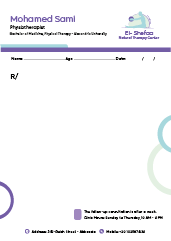 Easy to Edit Creative Physiotherapy Prescription Design Get It