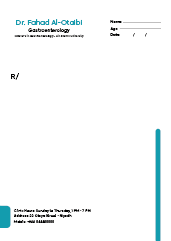 Nephrologist Prescription Mockup to Customize Get It Now