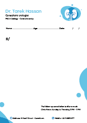 Customizable Urology Doctor Prescription Template Get It Now