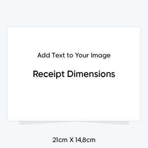 Add Text to Image Online Free with Receipt Size Start Here