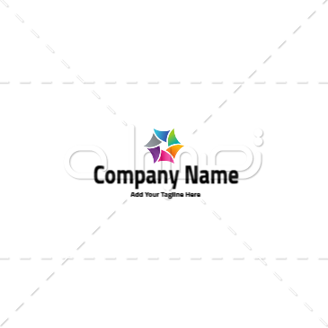 لوجوهات ابداعي ملون  | قوالب تصميم شعارات تجريدية | لوجو تجريدي 1 Previews