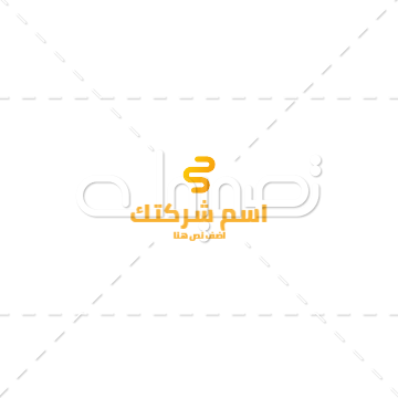 لوجو خط محدد مجرد وبسيط عربي  | قوالب تصميم شعارات تجريدية | لوجو تجريدي 0 Previews