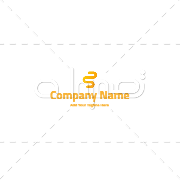 لوجو خط محدد مجرد وبسيط عربي  | قوالب تصميم شعارات تجريدية | لوجو تجريدي 1 Previews