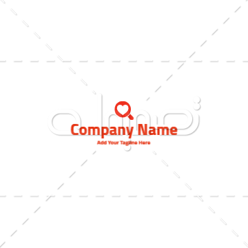 Arabic Love Search logo maker online  | Information Technology logo | Technical logo | Computer Logo 1 Previews