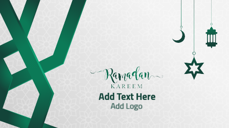 YouTube thumbnail design Ramadan Kareem illustration  | Ramadan YouTube Thumbnail Design Templates 3 Previews
