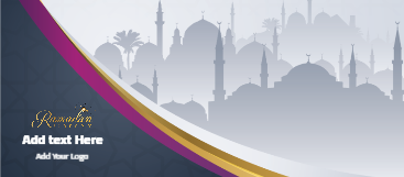 cover Ramadan  design with Islamic congratulations  | Ramadan Facebook Cover Design Templates 1 Previews