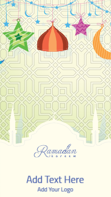 Story Social Media Islamic Greeting background for Ramadan Kareem  | Ramadan Facebook Story Design Templates 1 Previews