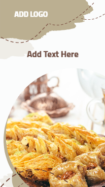 story Instagram ad maker orientally dessert   | Collection of Candy Instagram Story Templates PSD 3 Previews