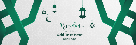 post twitter design Ramadan Kareem illustration   | Free and Premium Ramadan Twitter post template 2 Previews