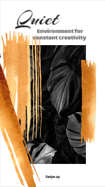 Quiet environment design story template online   | Instagram Nature Story Templates  2 Previews