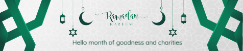 sound cloud design online Ramadan Kareem illustration  | Islamic SoundCloud cover art templates 2 Previews