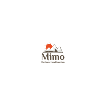 شعار | لوجو | لوقو سفر وسياحة مع جبل طبيعي  | لوجو سفر وسياحة | شعار وكالة السفر 1 Previews