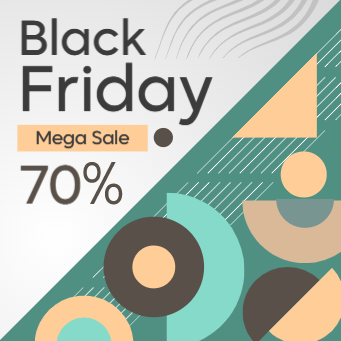 Black Friday Sale Facebook Post   | Modern Facebook Posts Free and Premium Templates 1 Previews
