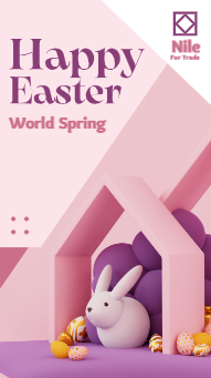 Bunny Easter Instagram | Facebook Story Template PSD  | Easter Whatsapp Status Templates | Happy Easter WhatsApp Post 1 Previews