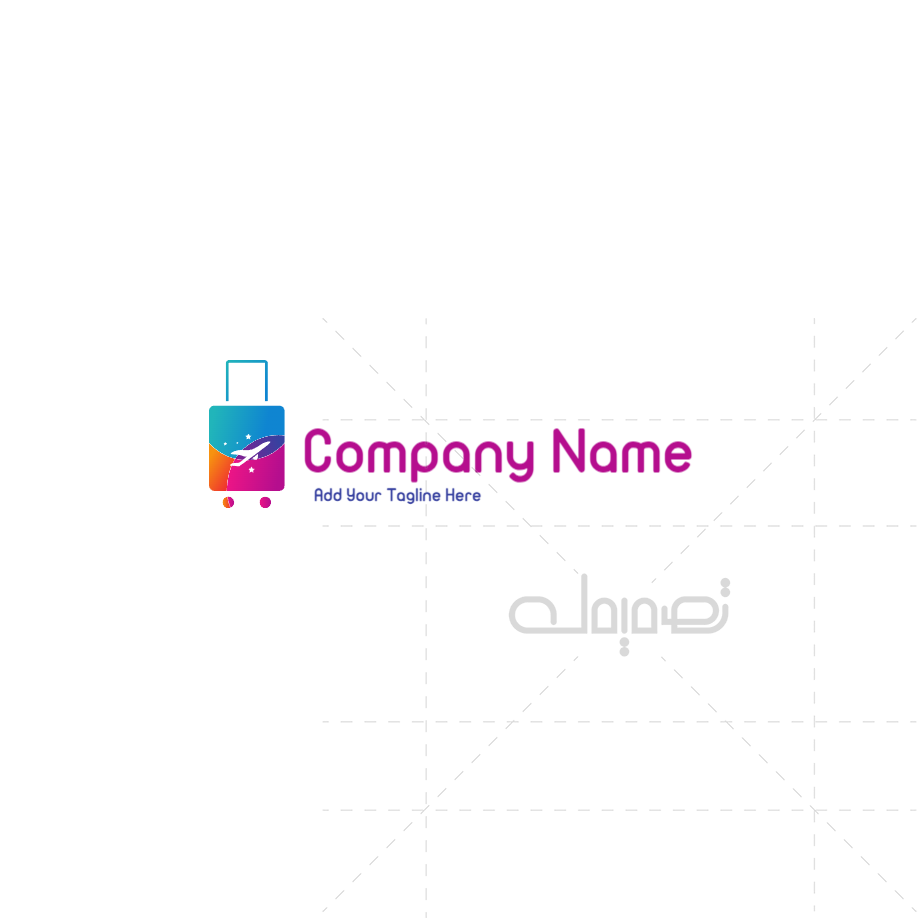 Arabic travel  logo designer  | Transportation Logo 1 Previews